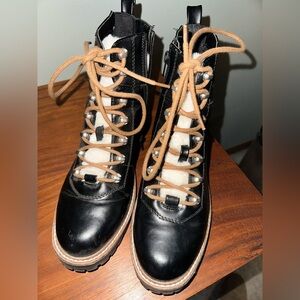 Black and Tan Women's Boots